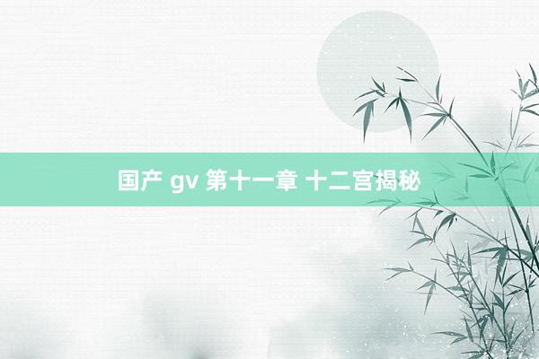 国产 gv 第十一章 十二宫揭秘